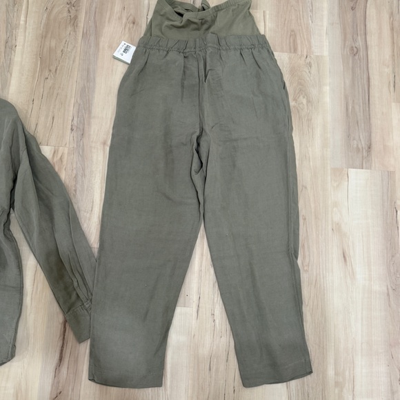 H&M Maternity Linen Set Size Small NWT - Picture 8 of 11